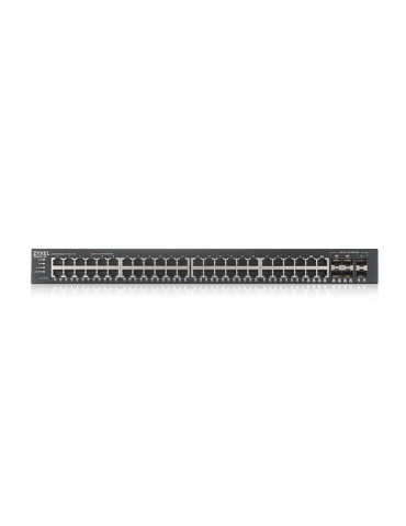 Zyxel GS2220-50-EU0101F nätverksswitchar hanterad L2 Gigabit Ethernet (10 100 1000) Svart