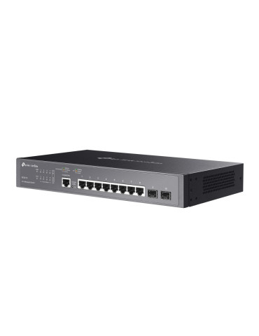 TP-Link Omada SG3210 nätverksswitchar hanterad L2 L3 Gigabit Ethernet (10 100 1000) 1U Svart
