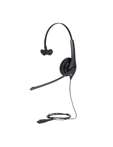 Jabra Biz 1500 Headset Wired Head-band Office Call center Bluetooth Black