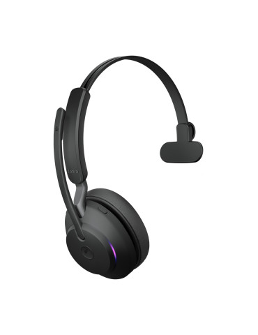 Jabra Evolve2 65 Headset Trådlös Huvudband Kontor callcenter USB Type-A Bluetooth Laddningsställ