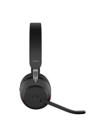 Jabra Evolve2 65 Headset Trådlös Huvudband Kontor callcenter USB Type-C Bluetooth Laddningsställ