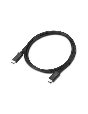 Lenovo 4X91U94413 USB-kaapeli USB4 Gen 3x2 1 m USB C 40 Gbit s Musta
