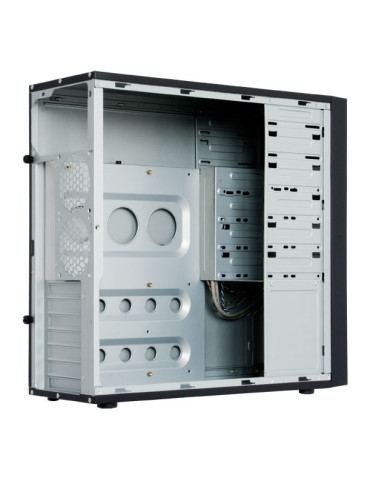 Chieftec CQ-01B-U3-OP tietokonekotelo Midi Tower Musta