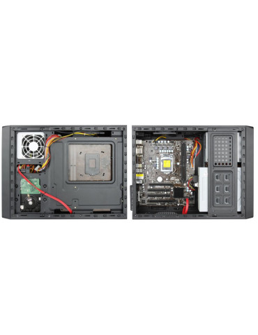 Chieftec UE-02B datorväskor Mini Tower Svart 250 W