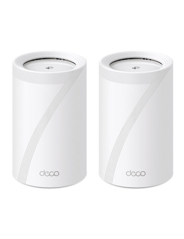 TP-Link Deco BE65 Triband (2,4 GHz 5 GHz 6 GHz) Wi-Fi 7 (802.11be) Vit 4 Intern
