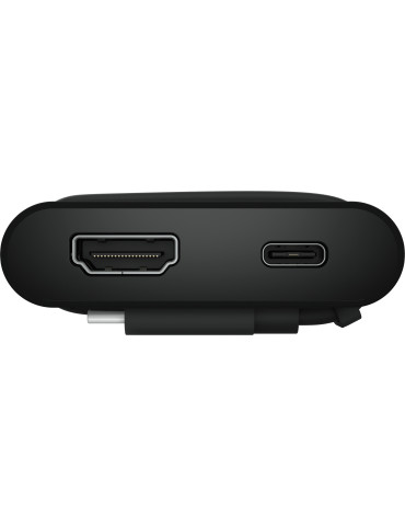 DELL DA225 Langallinen USB 3.2 Gen 1 (3.1 Gen 1) Type-C Musta