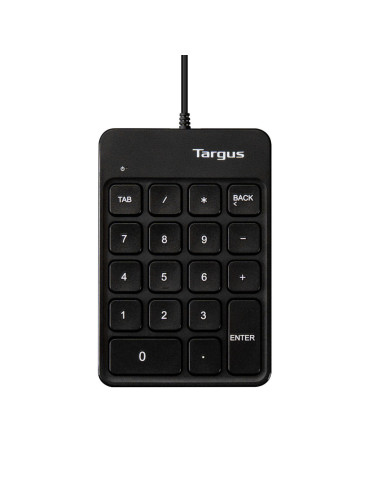 Targus AKP13GL Numeerinen näppäimistö Universaali USB Musta