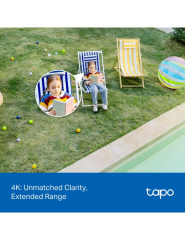 TP-Link Tapo C560WS Bulb IP security camera Indoor & outdoor 3840 x 2160 pixels Ceiling Wall Desk