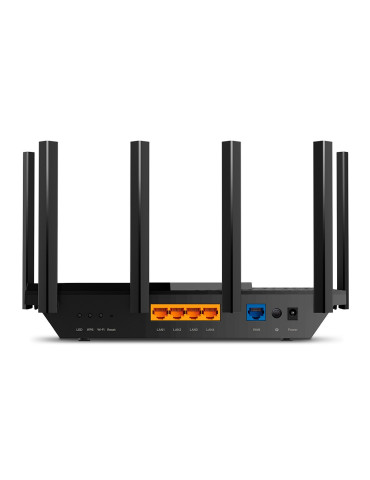 TP-Link Archer AX72 trådlös router Gigabit Ethernet Dual-band (2,4 GHz   5 GHz) Svart