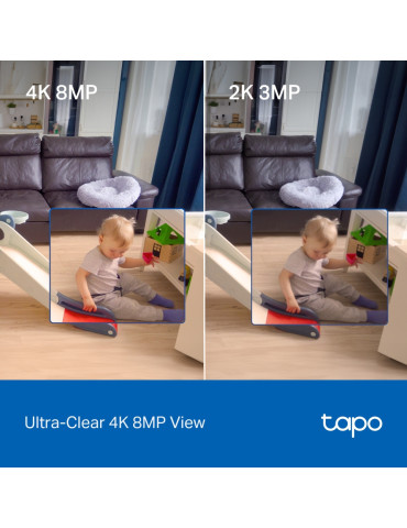 TP-Link Tapo C260 IP-säkerhetskamera inomhus 3840 x 2160 pixlar Tak vägg bord