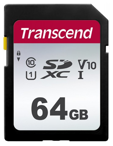 TRANSCEND 64 GB SDXC CARD,...