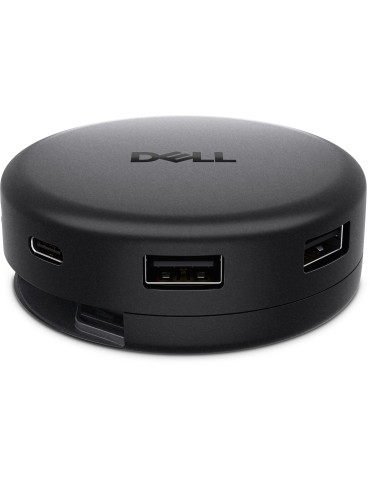 DELL DA326 Langallinen USB 3.2 Gen 1 (3.1 Gen 1) Type-C Musta
