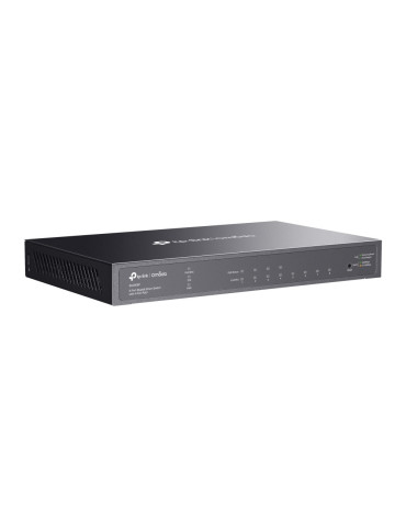 TP-Link Omada TL-SG2008P hanterad L2 L2+ Gigabit Ethernet (10 100 1000) Strömförsörjning via Ethernet (PoE) stöd Svart