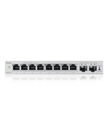 Zyxel GS1200-10v3 Managed L2 Gigabit Ethernet (10 100 1000) Desktop Gray