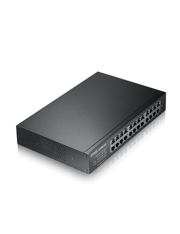 Zyxel GS1900-24E-EU0103F nätverksswitchar hanterad L2 Gigabit Ethernet (10 100 1000) 1U Svart
