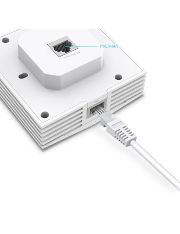TP-Link Omada EAP650-Wall 3000 Mbit s Vit Strömförsörjning via Ethernet (PoE) stöd