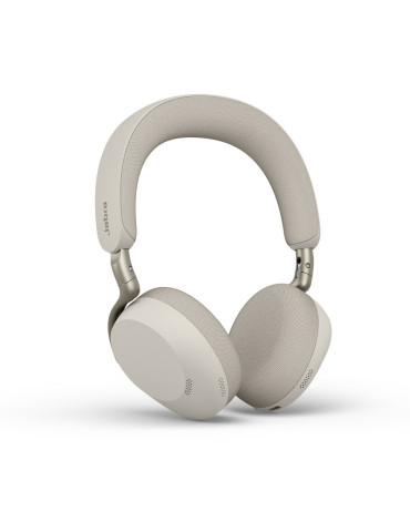 Jabra Evolve3 75 UC + Link 390c Headset Trådlös Huvudband Samtal musik USB Type-C Bluetooth Grå