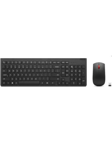 Lenovo 4X31N50740 näppäimistö Sisältää hiiren Universaali Langaton RF Suomi, Ruotsi Musta