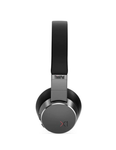 Lenovo ThinkPad X1 Kuulokkeet Langallinen & langaton Pääpanta Puhelut Musiikki Bluetooth Musta, Harmaa, Hopea