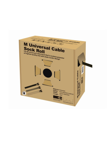 Multibrackets 2483 kaapelisuojus Musta