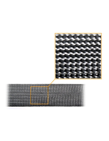 Multibrackets 2483 kaapelisuojus Musta