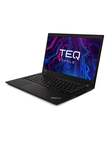 Teqcycle Lenovo Thinkpad T490s Intel® Core™ i5 i5-8265U Kannettava tietokone 35,6 cm (14") Full HD 16 GB DDR4-SDRAM 256 GB SSD
