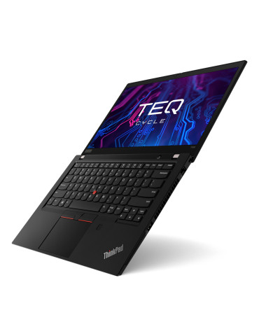 Teqcycle Lenovo Thinkpad T490 Intel® Core™ i5 i5-8365U Kannettava tietokone 35,6 cm (14") Full HD 16 GB DDR4-SDRAM 256 GB SSD