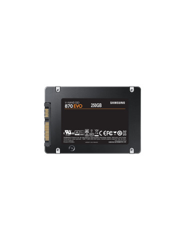 Samsung 870 EVO 250 GB 2.5" Serial ATA III V-NAND MLC