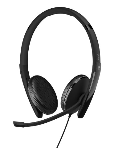 EPOS ADAPT 165 USB II Kuulokkeet Langallinen Pääpanta Toimisto puhelukeskus USB Type-C Musta