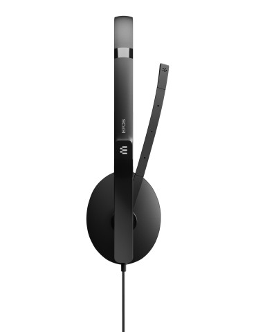 EPOS ADAPT 165 USB II Kuulokkeet Langallinen Pääpanta Toimisto puhelukeskus USB Type-C Musta