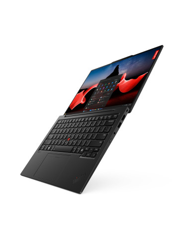 Lenovo ThinkPad X1 Carbon Gen 12 Intel Core Ultra 7 165U Bärbar dator 35,6 cm (14") WUXGA 64 GB LPDDR5x-SDRAM 1 TB SSD Wi-Fi 6E