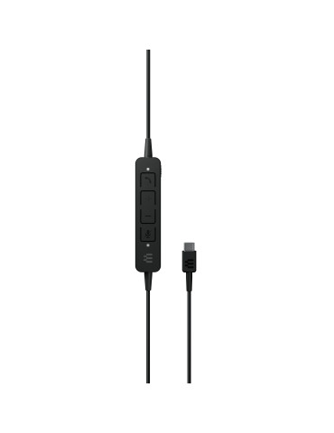 EPOS ADAPT 160 ANC USB-C Kuulokkeet Langallinen Pääpanta Toimisto puhelukeskus USB Type-C Musta