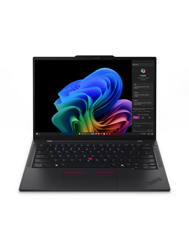 Lenovo ThinkPad T14s Gen 6 (Snapdragon) Copilot+ PC X1E-78-100 Bärbar dator 35,6 cm (14") WUXGA 32 GB LPDDR5x-SDRAM 1 TB SSD