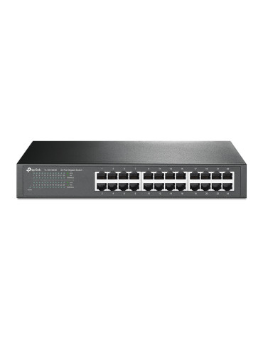 TP-Link TL-SG1024D Hallitsematon Gigabit Ethernet (10 100 1000) Harmaa