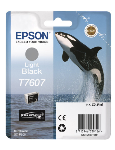 Epson T7607 Ljussvart