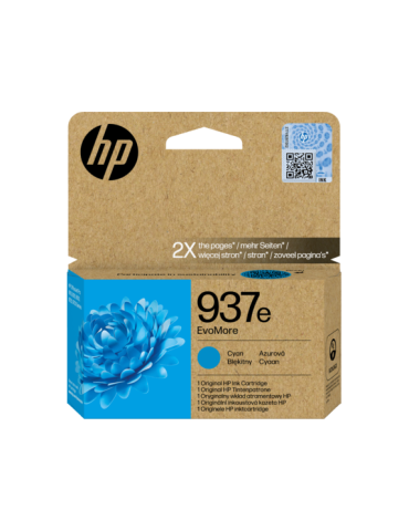 HP 937e EvoMore Cyan...