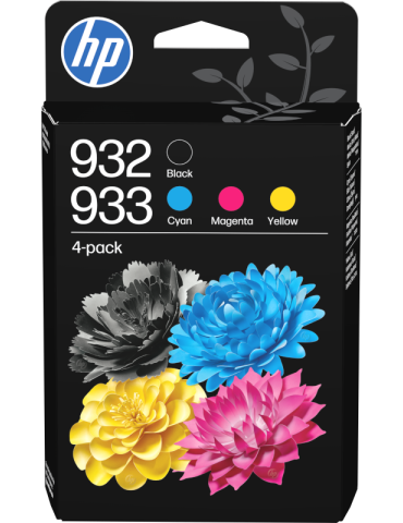 HP 932 black/933 CMY...