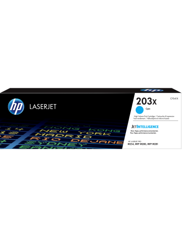 LaserJet 203X cyan toner