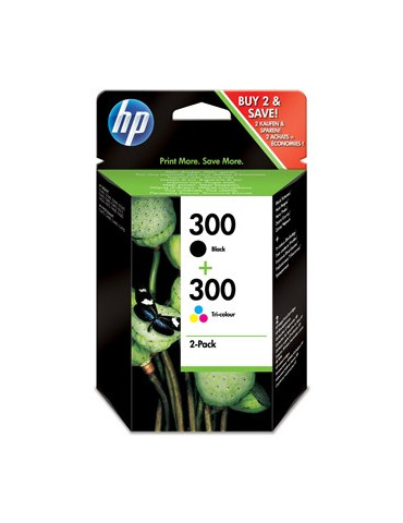HP 300 black/color ink...