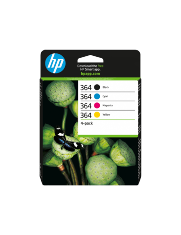 HP 364 b/c/m/y ink 4pack