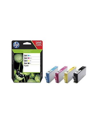 HP 364 b/c/m/y ink 4packblis