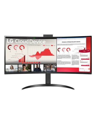 LG 34CR651W-BP allt-i-ett-dator -arbetsstationer Intel® Pentium® Silver N6005 86,4 cm (34") 3440 x 1440 pixlar All-in-One thin