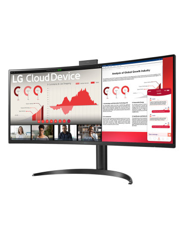 LG 34CR651W-BP allt-i-ett-dator -arbetsstationer Intel® Pentium® Silver N6005 86,4 cm (34") 3440 x 1440 pixlar All-in-One thin
