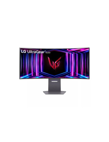 LG 34GS95QE-B platta pc-skärmar 86,4 cm (34") 3440 x 1440 pixlar Wide Quad HD OLED Svart