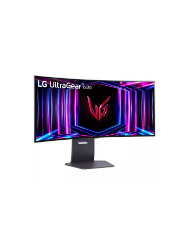 LG 34GS95QE-B platta pc-skärmar 86,4 cm (34") 3440 x 1440 pixlar Wide Quad HD OLED Svart