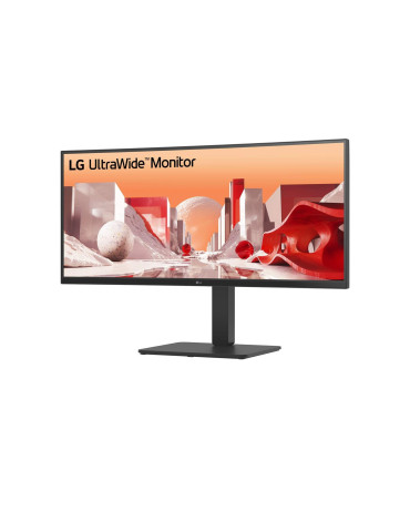 LG 34BA75QE-B platta pc-skärmar 86,4 cm (34") 3440 x 1440 pixlar Wide Quad HD LCD Svart