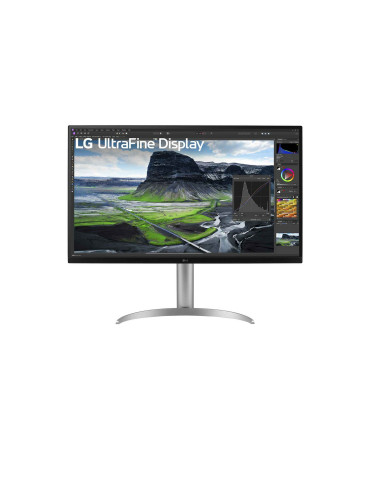 LG 32UQ850V-W platta pc-skärmar 80 cm (31.5") 3840 x 2160 pixlar 4K Ultra HD LED
