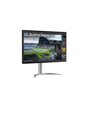 LG 32UQ850V-W platta pc-skärmar 80 cm (31.5") 3840 x 2160 pixlar 4K Ultra HD LED