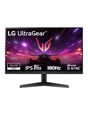 LG 24GS60F platta pc-skärmar 61 cm (24") 1920 x 1080 pixlar Full HD LCD Svart