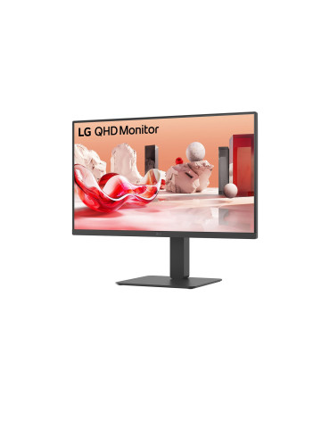 LG 27BA45QB-B platta pc-skärmar 68,6 cm (27") 2560 x 1440 pixlar Quad HD LCD Svart